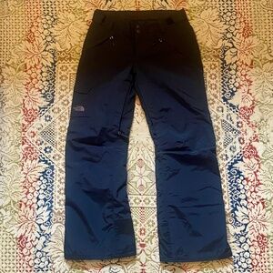 The North Face Snow Pants Hyvent Black Snowboard Size M Medium *FLAW please read